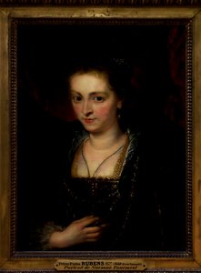 Bir kadının portresi. Suzanna Fourment'in Portresi by Peter Paul Rubens