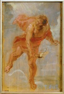 Prometheus ateşi dünyaya getiriyor by Peter Paul Rubens