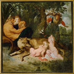 Romulus ve Remus (tuval üzerine resim) by Peter Paul Rubens