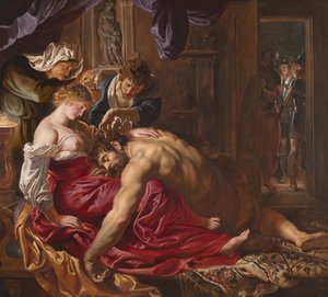 Samson ve Delilah by Peter Paul Rubens