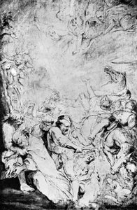 Aziz Livinus Şehitliği taslağı, c1633, 1933. by Peter Paul Rubens