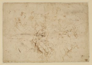 Uyuyan periler by Peter Paul Rubens
