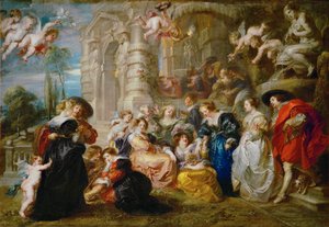 Sevgi Bahçesi by Peter Paul Rubens