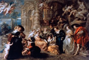 Aşk Bahçesi, c1630 by Peter Paul Rubens