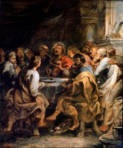 Son Akşam Yemeği, c1630-1631. by Peter Paul Rubens