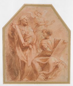 Peygamberler Davud ve Daniel, ca. 1601-2. by Peter Paul Rubens