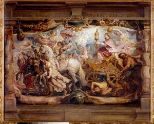 Kilisenin Furia, Anlaşmazlık ve Nefret Üzerindeki Zaferi Peter Paul (Pierre-Paul) Rubens (veya Peter Paul veya Petrus Paulus) (1577-1640) tarafından 17. yüzyıl. Madrid, Prado Müzesi by Peter Paul Rubens