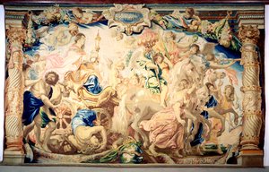 Eucharist'in Zaferi (goblen) by Peter Paul Rubens