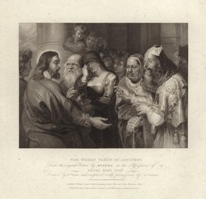 Zina Edilen Kadın by Peter Paul Rubens