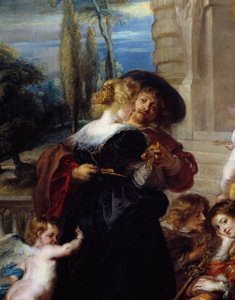 aşk bahçesi by Peter Paul Rubens
