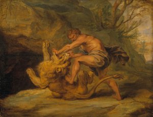 Samson ve Aslan, c.1640