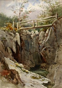 Curmillon, Orta Galler, 1884. by Peter Toft