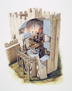 Peveril Kalesi, 12. yüzyıl, c1990-2010