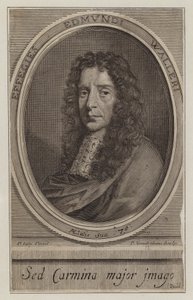 Edmund Waller, İngiliz şair ve politikacı (gravür) by Peter Vanderbank