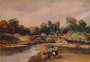 Nehir Üzerinde Bir Köy, c1824, 1935 by Peter de Wint