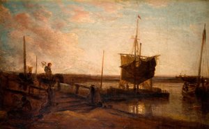 Tekneli İskele, 1800-50. by Peter de Wint