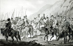 Yürüyüş Düzeninde Rus Kazaklarının Farklı Kabileleri, 1813