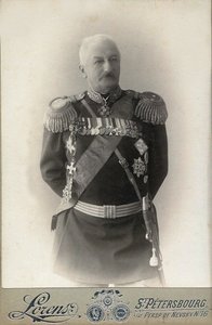 General Konstantin Pavlovich Prezhbiano 1840-1905, 1898. by Petersburg . Photo studio Alfred Lorens