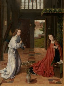 Müjde Detayı by Petrus Christus