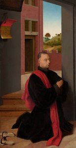 Erkek Bağışçının Portresi by Petrus Christus