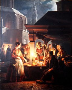 Balık Ahırı (panelde yağ)