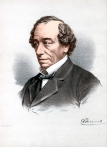Benjamin Disraeli, 1. Beaconsfield Kontu, İngiliz Muhafazakar devlet adamı, c1890.