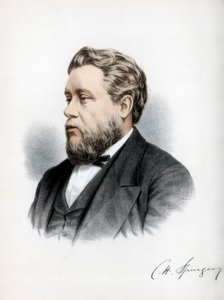 Charles Haddon Spurgeon, İngiliz Baptist vaiz, c1890.