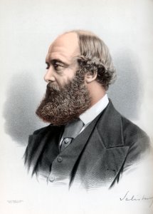 Robert Gascoyne-Cecil, 3. Salisbury Markisi, İngiliz devlet adamı ve Başbakan, c1890. by Petter and Galpin Cassell