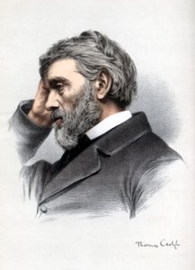 Thomas Carlyle, İskoç deneme yazarı, hicivci ve tarihçi, c1890.
