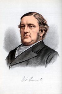 William Vernon Harcourt, İngiliz Liberal devlet adamı, c1890. by Petter and Galpin Cassell
