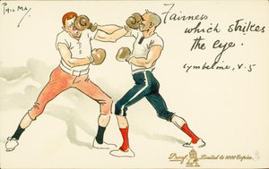 Göze çarpan adalet (renkli lito) by Phil May