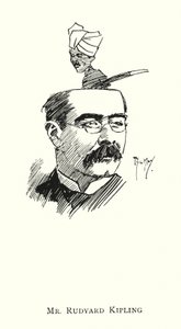 Bay Rudyard Kipling (taş) by Phil May