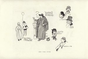 New York types  by Phil May