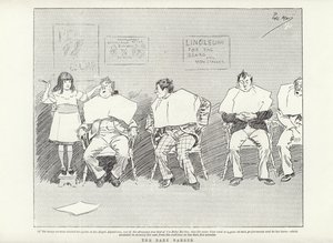 The Baby Barber  by Phil May