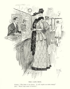 Cape Mail (lito) by Phil May
