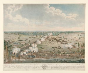 İngiliz Ordusunun Yenilgisi (New Orleans Savaşı) by Philibert Louis Debucourt