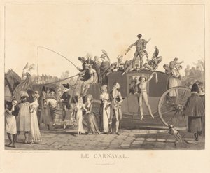 Karnaval by Philibert Louis Debucourt