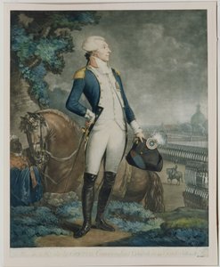 Ulusal Muhafız Komutanı Marquis de La Fayette