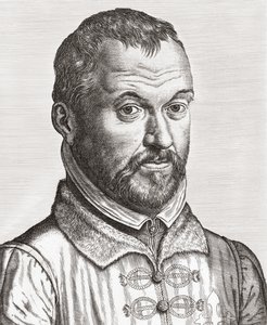 Benito Arias Montano. Vesika. (Yazdır) by Philip (after) Galle