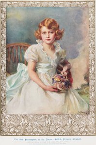 Prenses Elizabeth, 7 yaşında