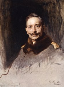 Kaiser Wilhelm II (renkli taş) by Philip Alexius de Laszlo
