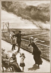 Açık Denizlerde Cinayet: Torpidonun İlk Görüşü (lito) by Philip Dadd