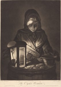 İstiridye Kadın by Philip Dawe after Henry Robert Morland