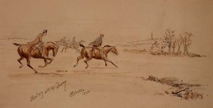 Quorn ile avlanmak by Philip Eustace Stretton
