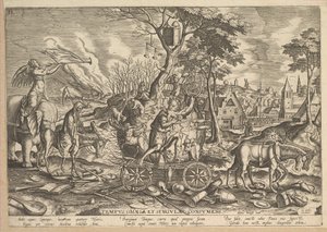 Zamanın Zaferi, 1574. by Philip Galle