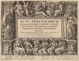 Baş sayfa by Philip Galle after Maerten van Heemskerck after Jan van der Straet