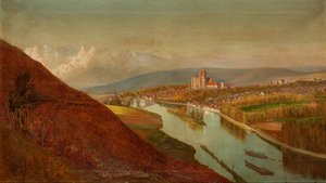 Bağlardan Sens, 1863 by Philip Gilbert Hamerton