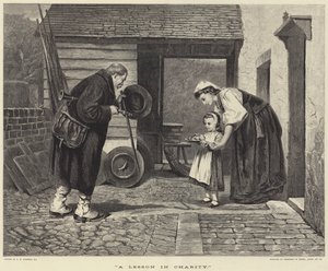 Hayırseverlik Dersi by Philip Hermogenes Calderon