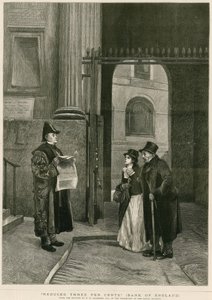 İndirimli Yüzde Üç, İngiltere Merkez Bankası by Philip Hermogenes Calderon