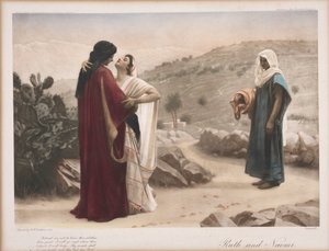 Ruth ve Naomi by Philip Hermogenes Calderon